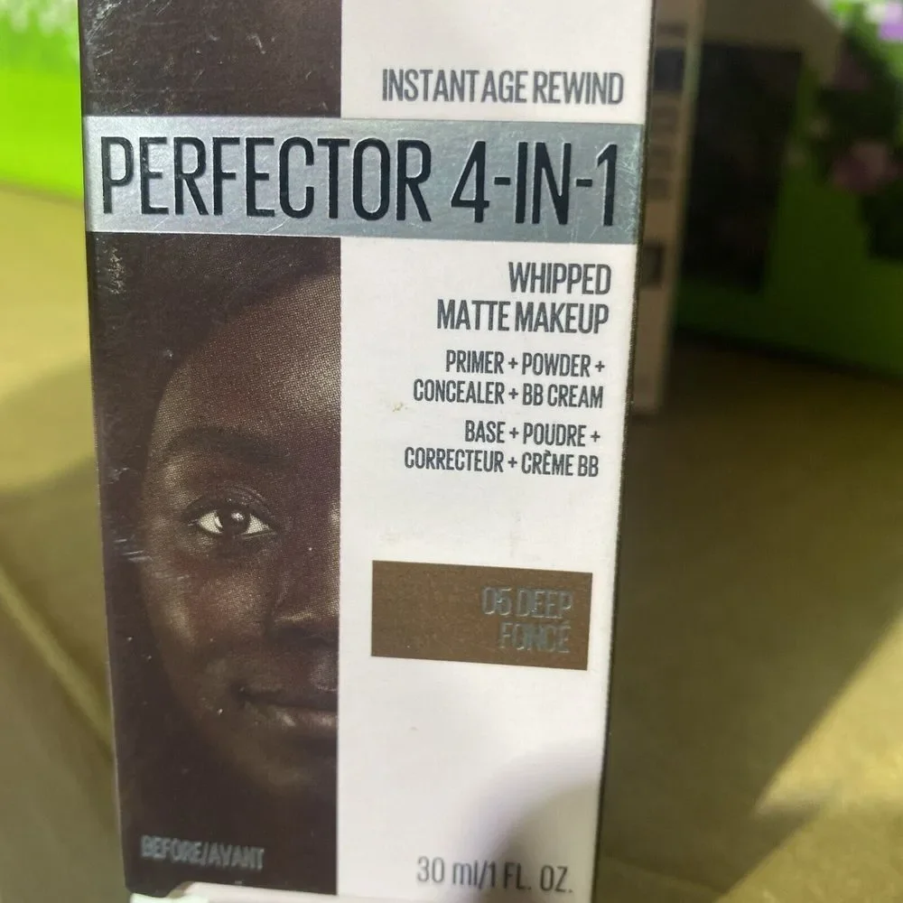 Maybelline Perfector 4-In-1 Whipped Matte Makeup #05 DEEP Fonce - Lot of 2 NEW‎